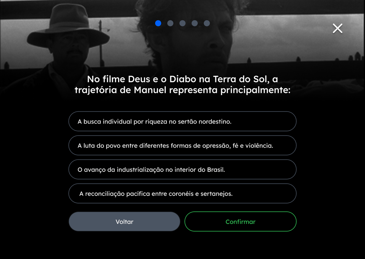 Screenshot 3 do projeto Curator